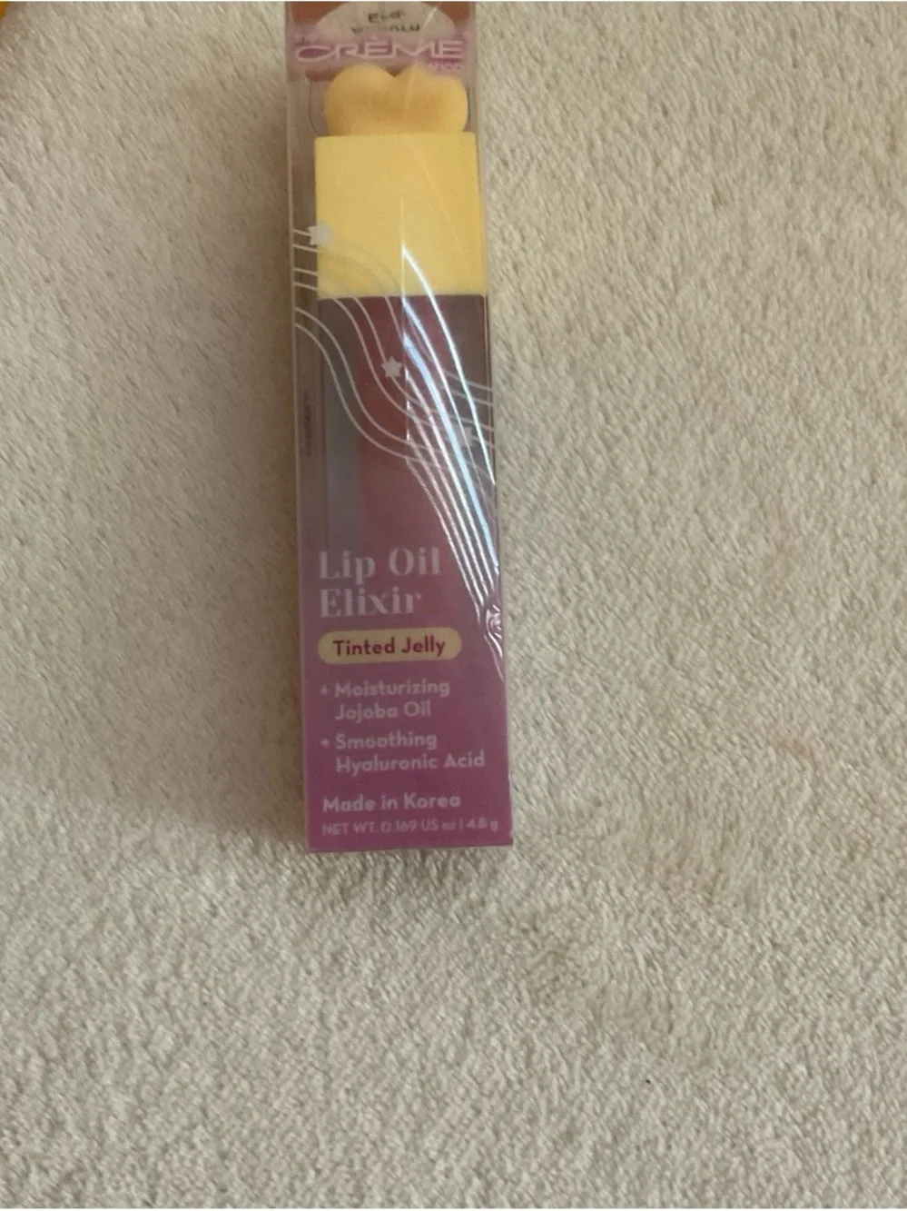 Lip Oil Elixir Tinted Jelly Lip Oil — Yellow Shade